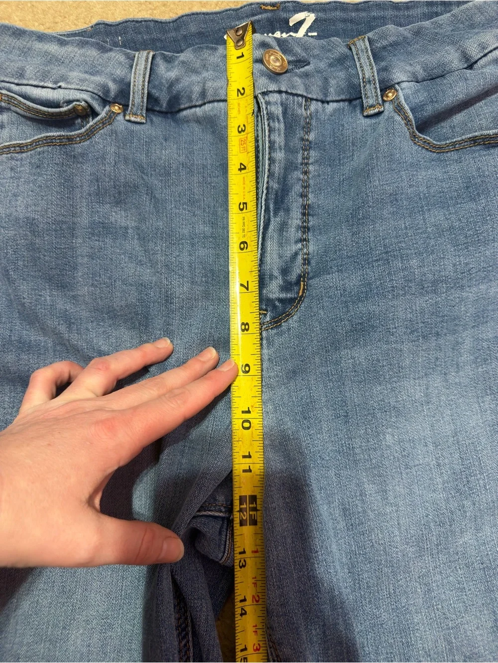 Seven7 Tummyless High Rise Skinny Jeans | Women’s Size 16